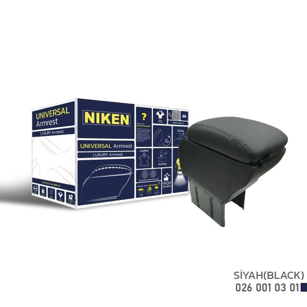 Niken Universal Kol Dayama Kolçak Lüx Tip Siyah