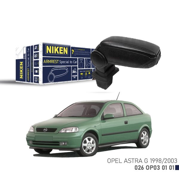 Niken Opel Astra G 1998-2003 Araca Özel Kol Dayama Siyah