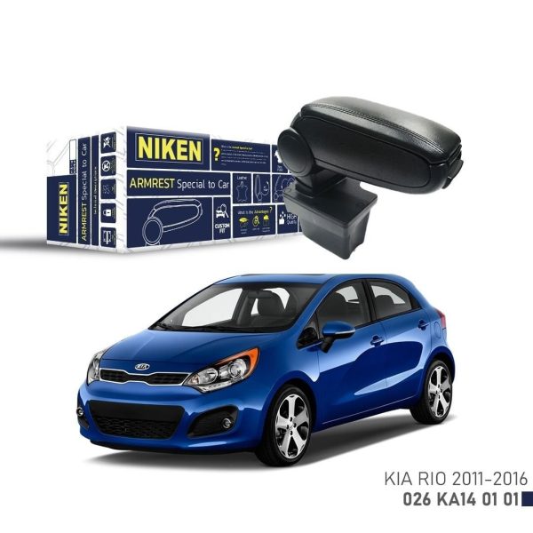 Niken Kia Rio Kol Dayama Kolçak 2011-2016 Arası Siyah
