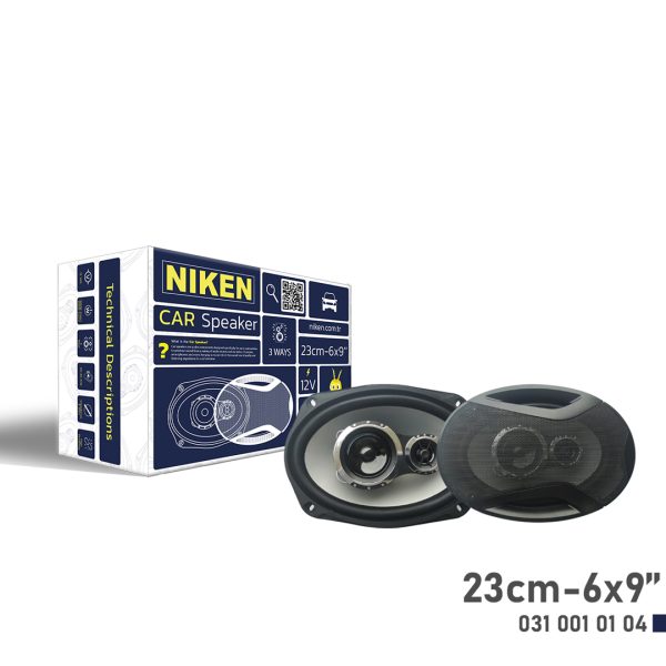 Niken Araç Hoparlörü 23Cm Oval 6X9 İnç / Adet