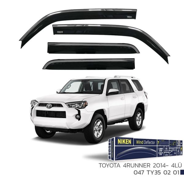 Niken Toyota 4Runner Cam Rüzgarlığı Kromlu 2014- 4'Lü