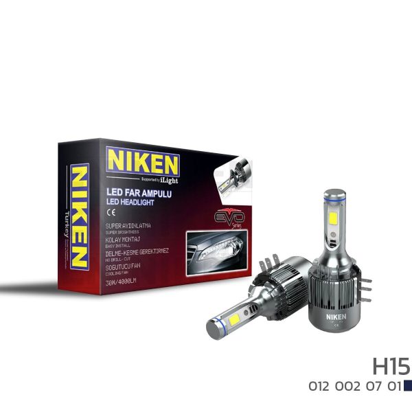 Niken H15 Led Xenon Evo Serisi 8000 Lümen 6000K 30W