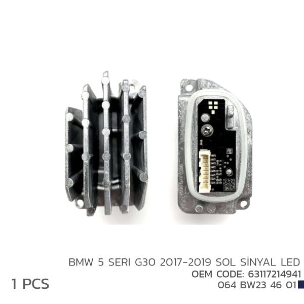 Niken BMW 5 Seri G30 2017-2019 Sol Sinyal Led Modül 63117214941