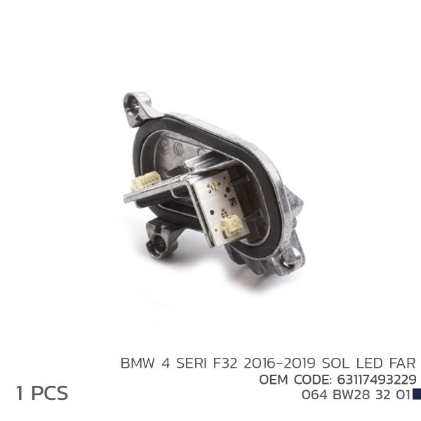 Niken BMW 4 Seri F32 2016-2019 Sol Led Modül 63117493229