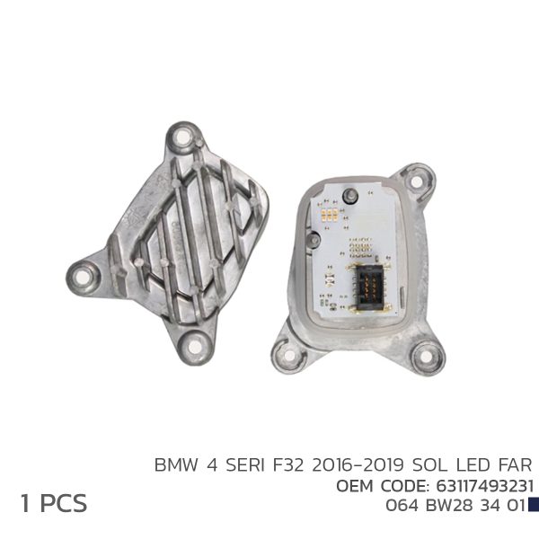Niken BMW 4 Seri F32 2016-2019 Sol Led Modül 63117493231