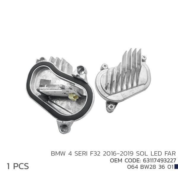 Niken BMW 4 Seri F32 2016-2019 Sol Led Modül 63117493227
