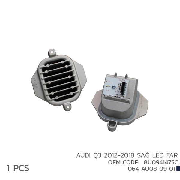 Audi Q3 Led Far Modül Sağ 2012-2018 8U0941475C