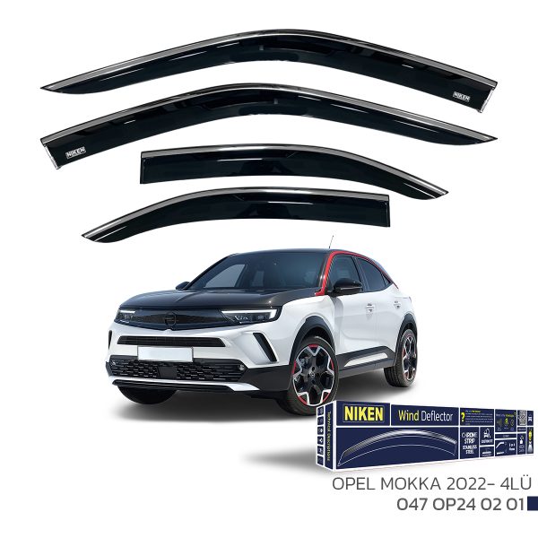 OPEL MOKKA 2022 - KROMLU CAM RÜZGARLIĞI 4LÜ