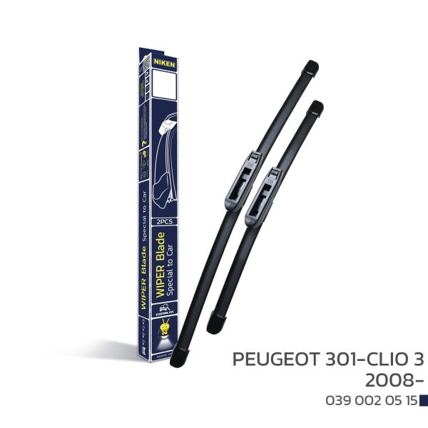 Niken Peugeot 301 2012- Clio 3 2008- Silecek Seti